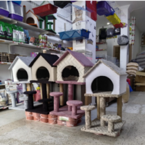 İki Katlı Kedi Evi Büyük Boy