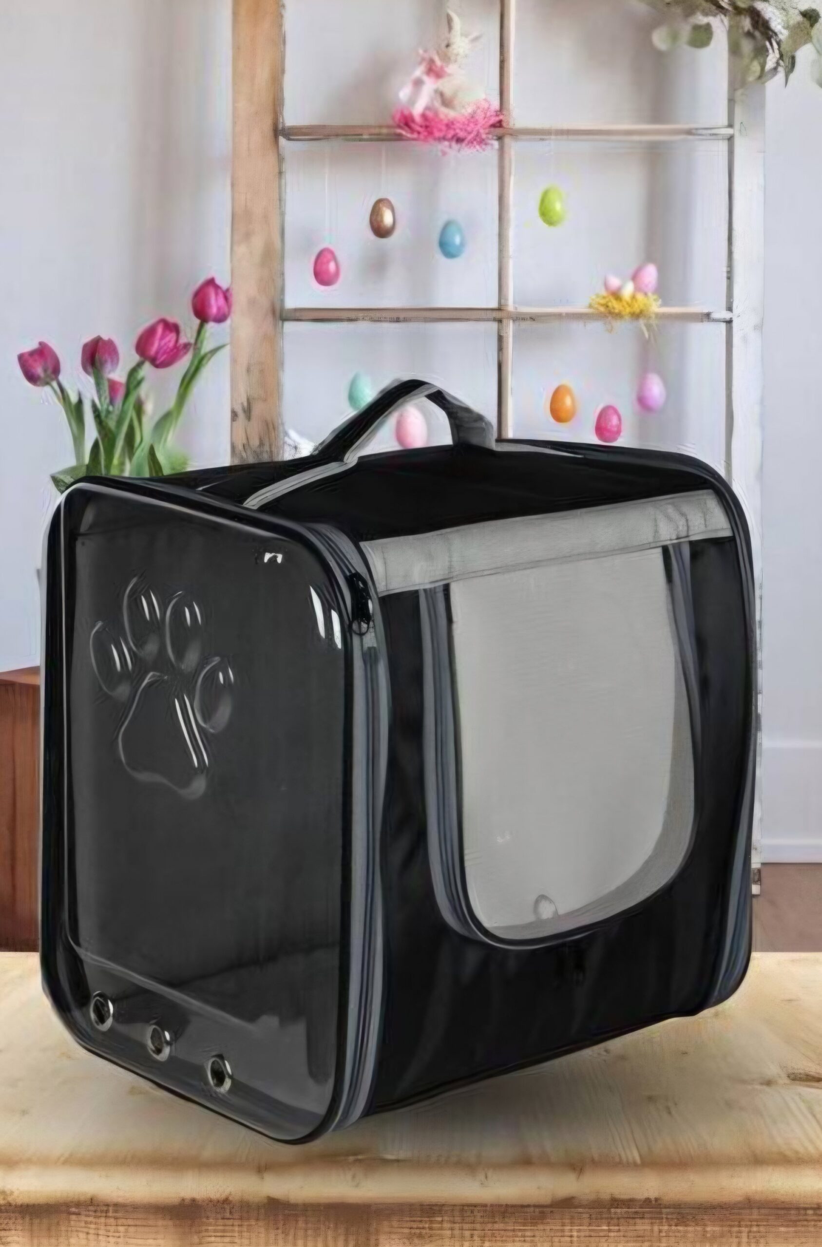 Büyük Boy Sırt Çantası Çift Camlı TV Çanta