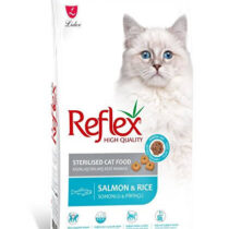 Reflex Sterilised Somonlu ve Pirinçli Kısırlaştırılmış Yetişkin Kedi Maması 10 kg