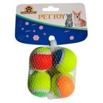 Kedi ve Köpek 4'lü Orta Boy Tenis Topu